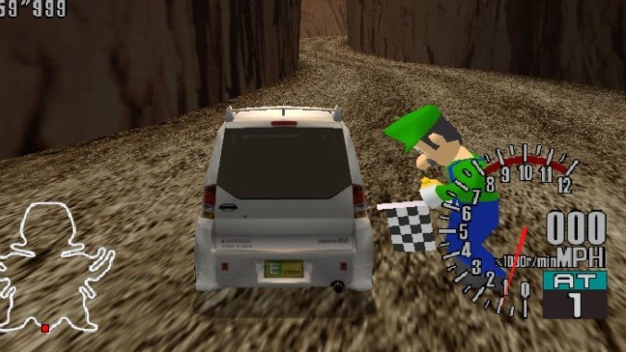 Losowo: Luigi został znaleziony w prototypie Dreamcast Sega GT