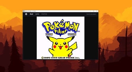 Interfejs operatora GB Pokemon żółty