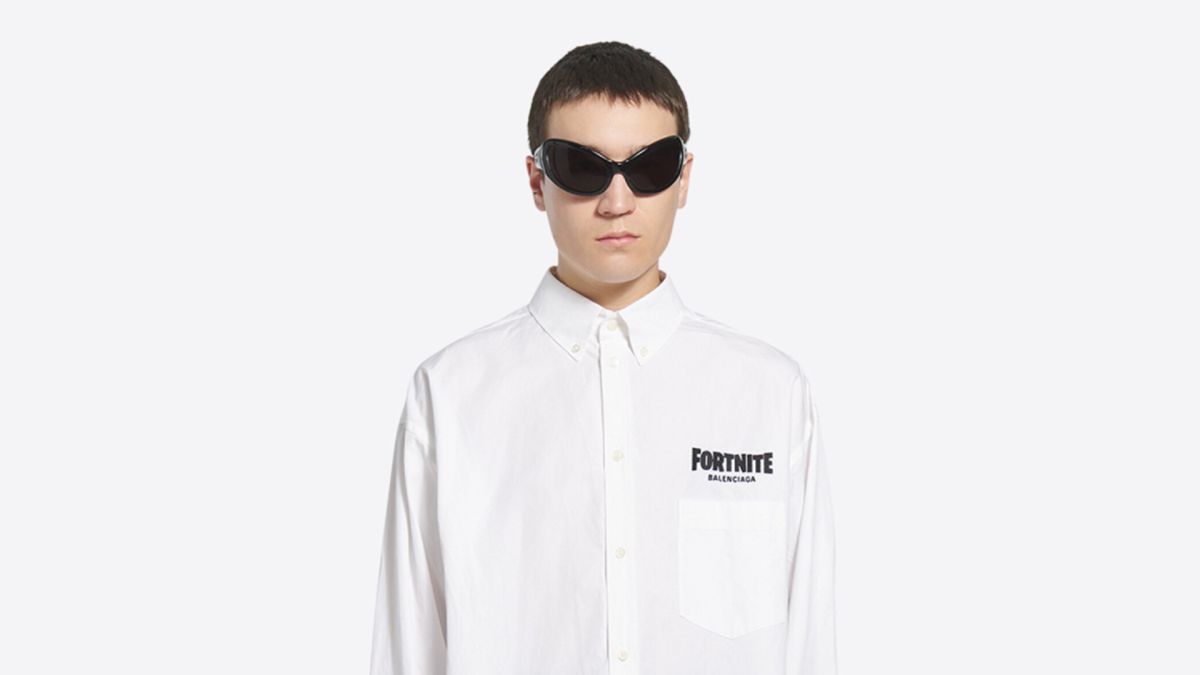 Fortnite Balenciaga: ta zwykła biała koszula z napisem Fortnite kosztuje 1000 USD