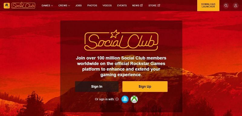 Oficjalna strona Rockstar Games Social Club (zdjęcie za pośrednictwem Rockstar Games)