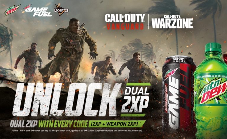 Pakiety Mountain Dew i Doritos mają teraz podwójne kody XP dla Call of Duty: Vanguard i Warzone