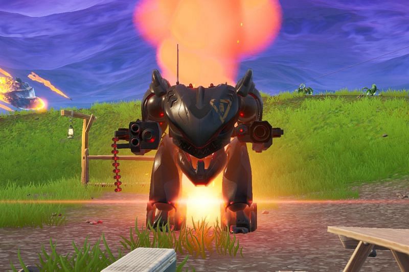 Dataminers claim that Mechs are returning to Fortnite but there are going to be a lot of changes (Image via Twitter/ FishniteUpdates)