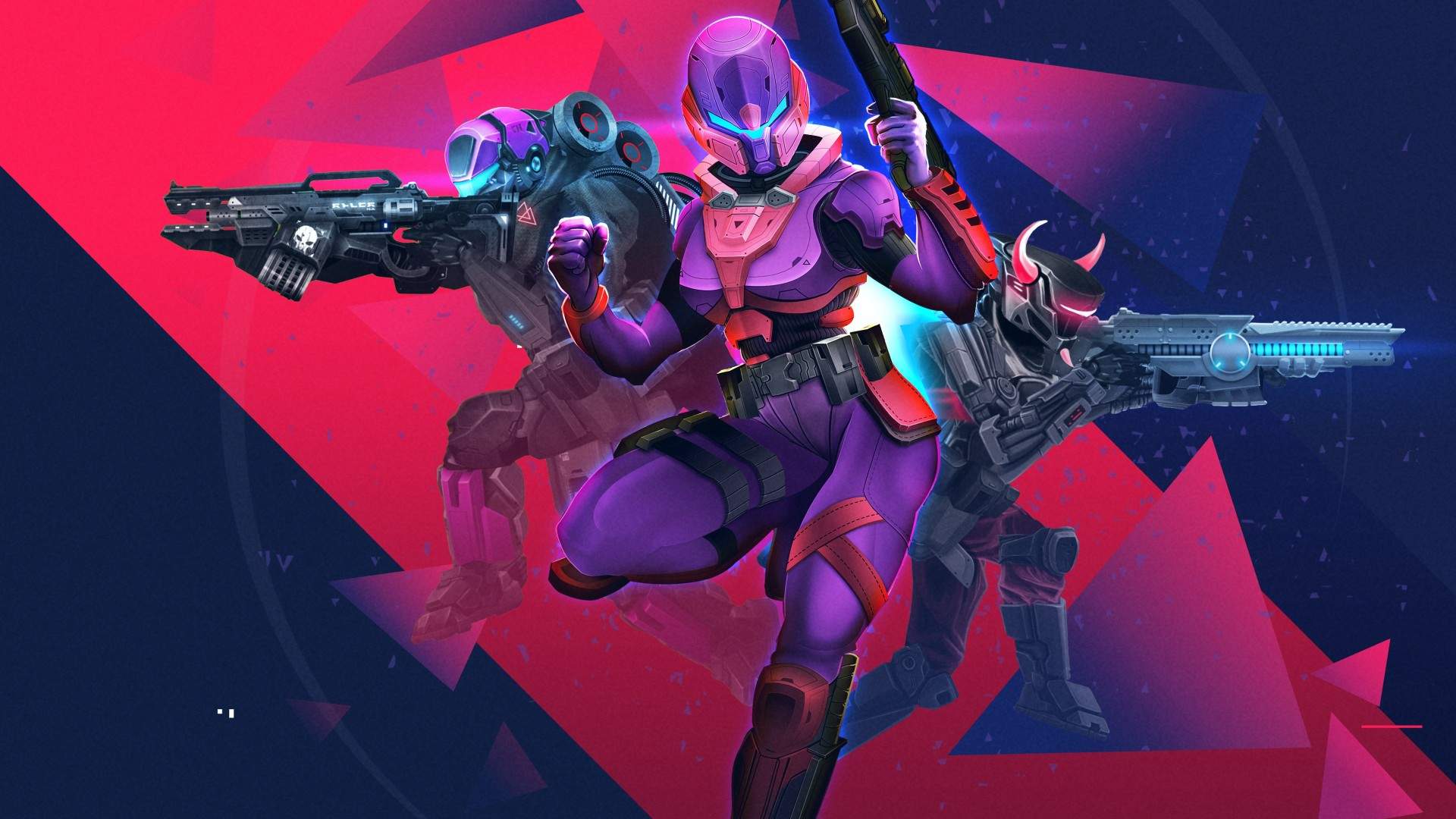 Video For How the 2D Arena Shooter AlphaLink Went From Local to Online During a Pandemic