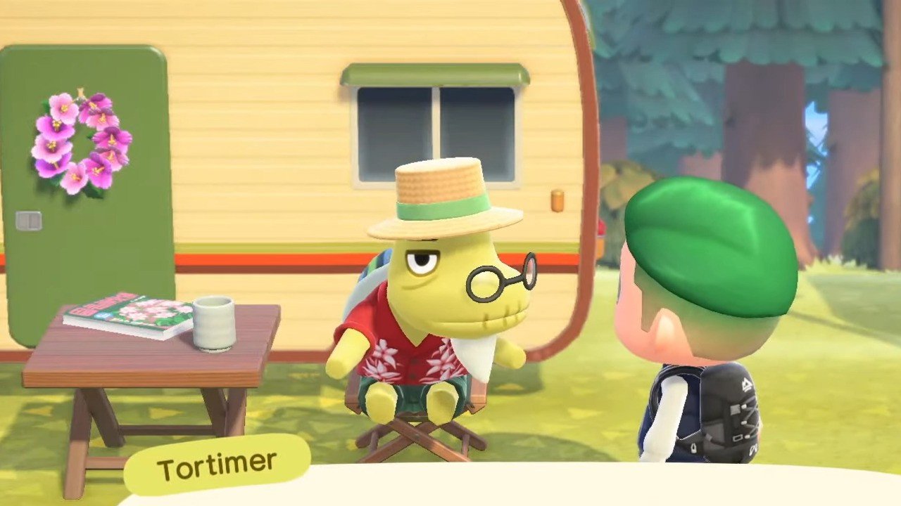 Losowo: Spokojnie, były burmistrz miasta Animal Crossing, Tortimer, żyje i ma się dobrze