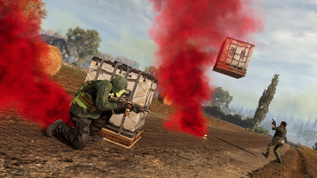 gracze otrzymują zrzuty wyposażenia w Call of Duty Warzone