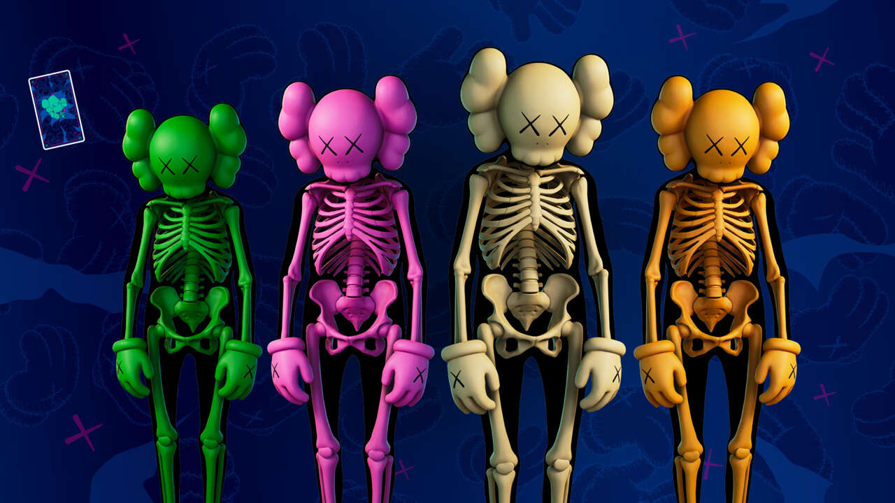Skórka Fortnite Kaws przenosi znanego artystę do Battle Royale