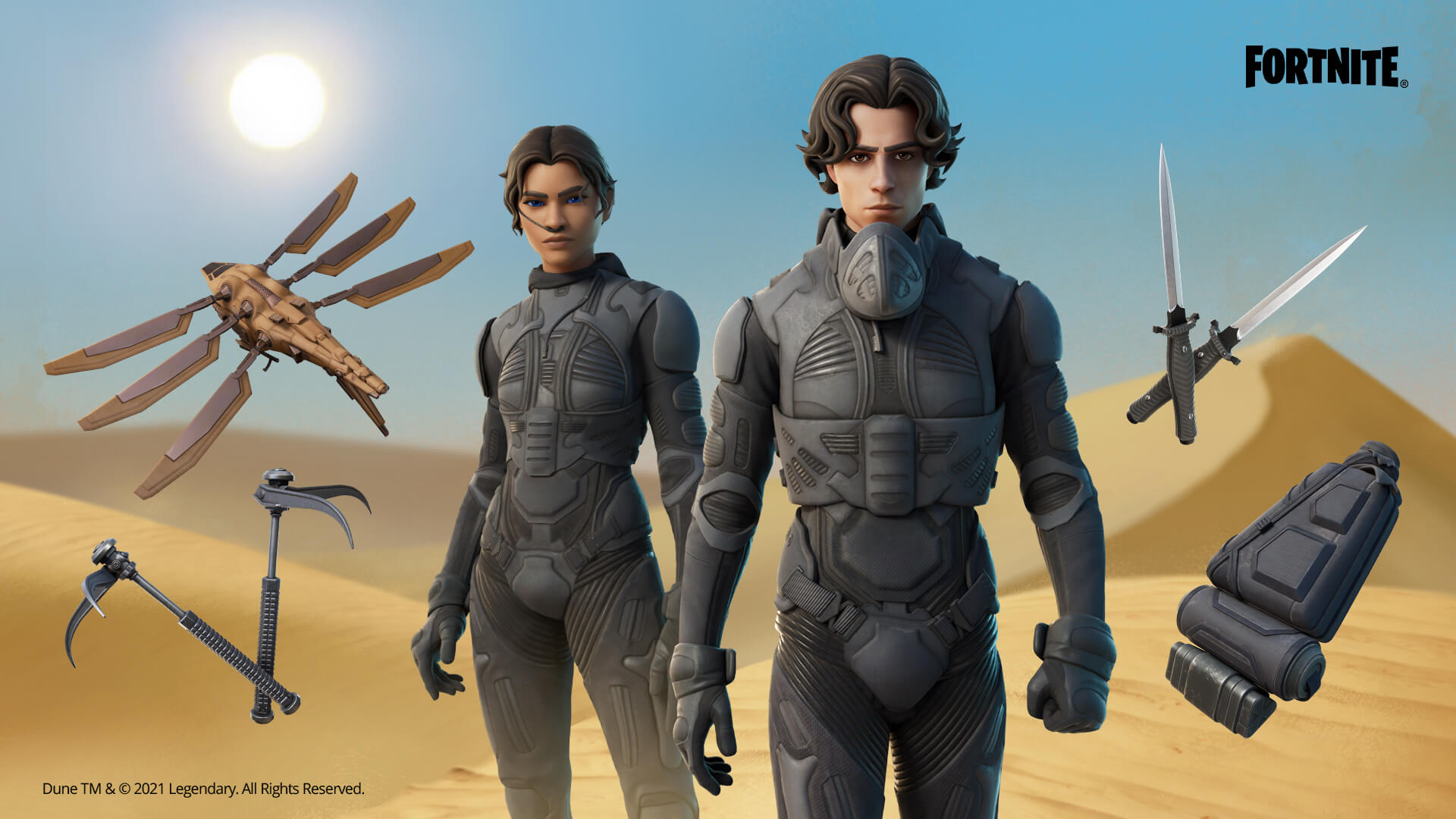 Zestaw przedmiotów Fortnite Dune