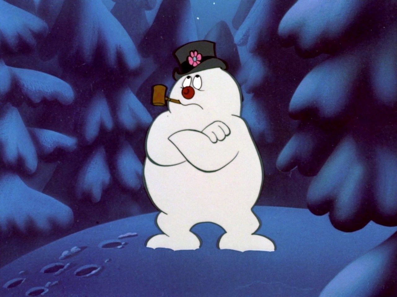 Bałwan Frosty, kultowa zimowa postać.  (Obraz za pośrednictwem IMDb)