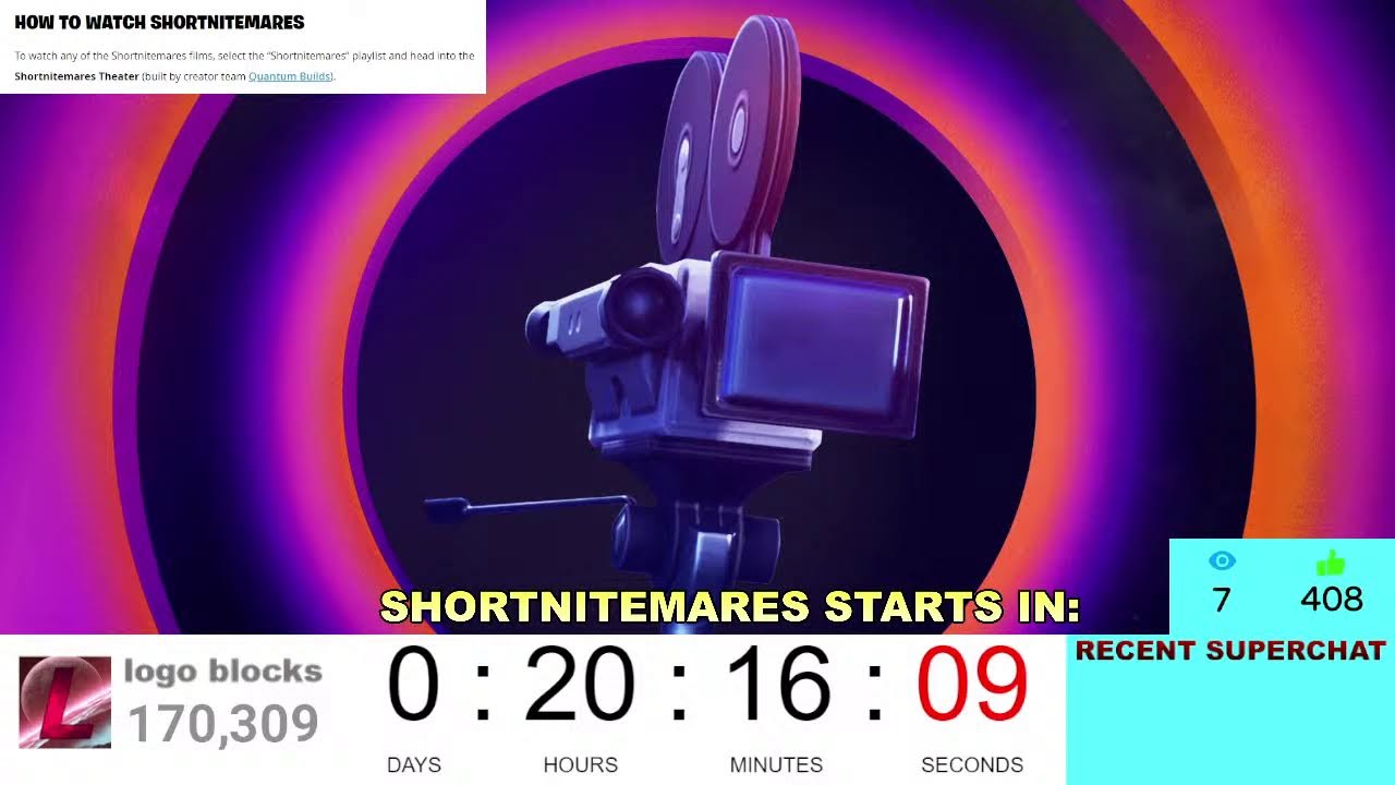 Fortnite ujawnia Shortnitemares Horror Animated Shorts Event