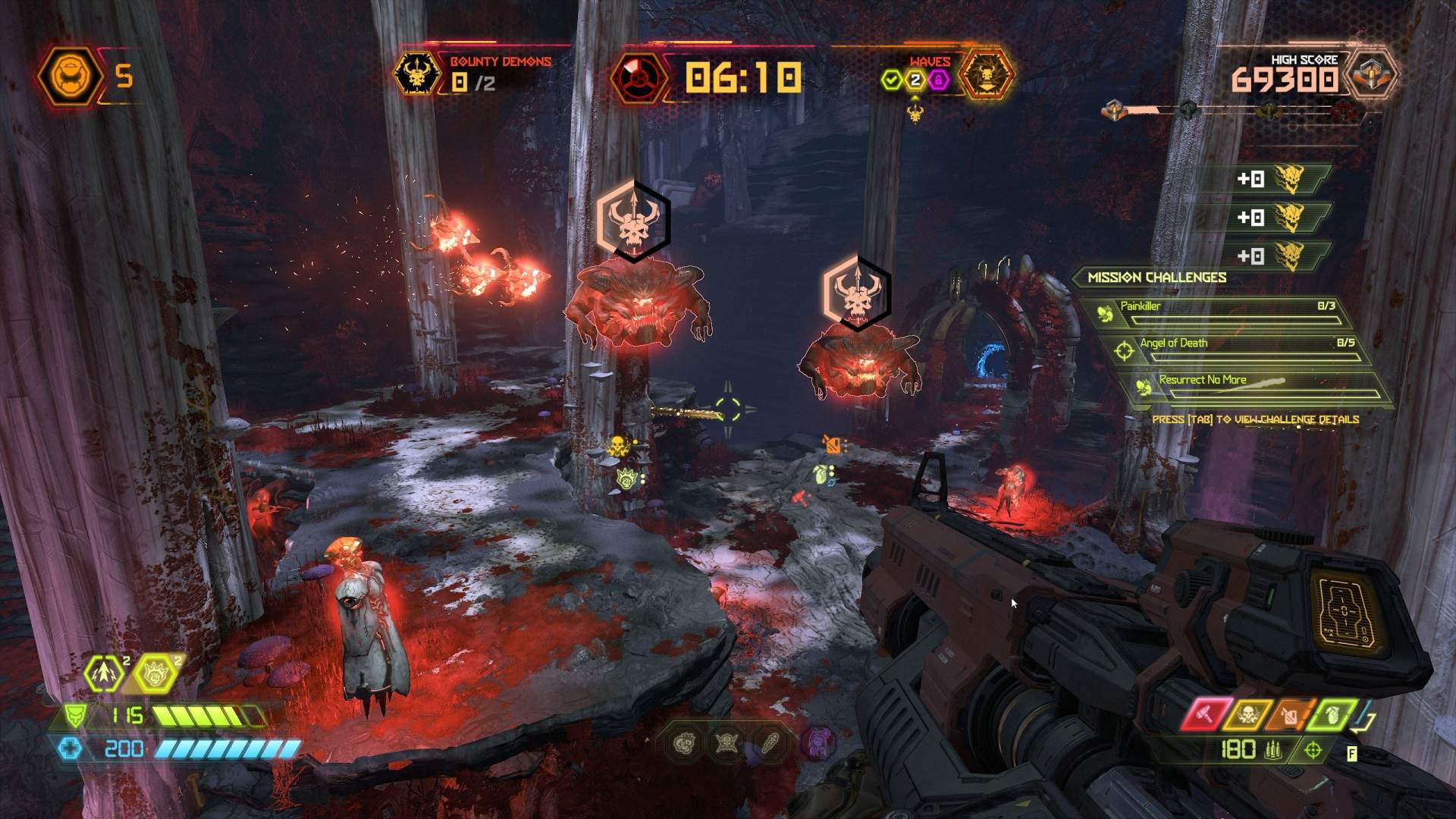 Zrzut ekranu z Doom Eternal