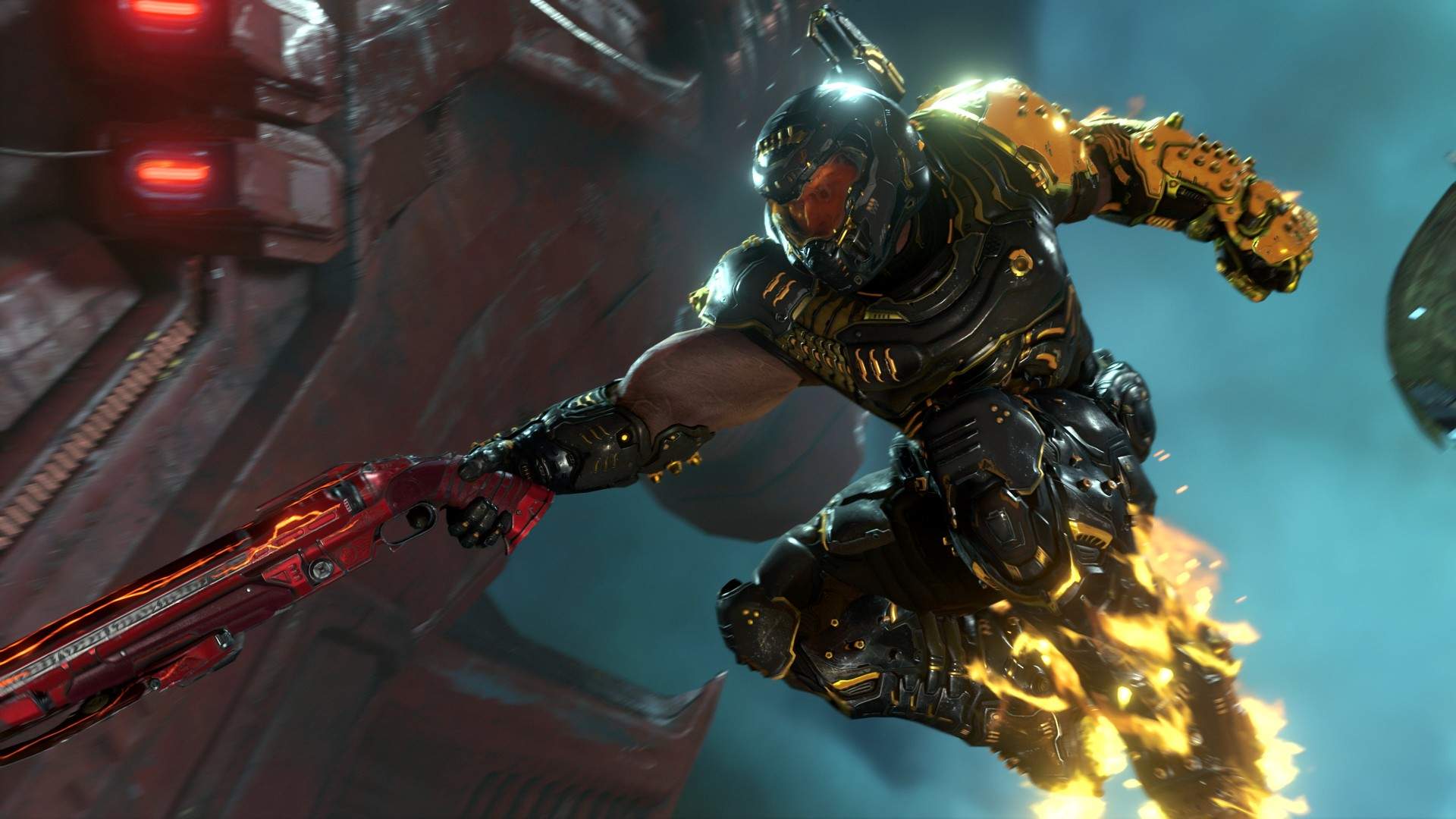 Zrzut ekranu z Doom Eternal