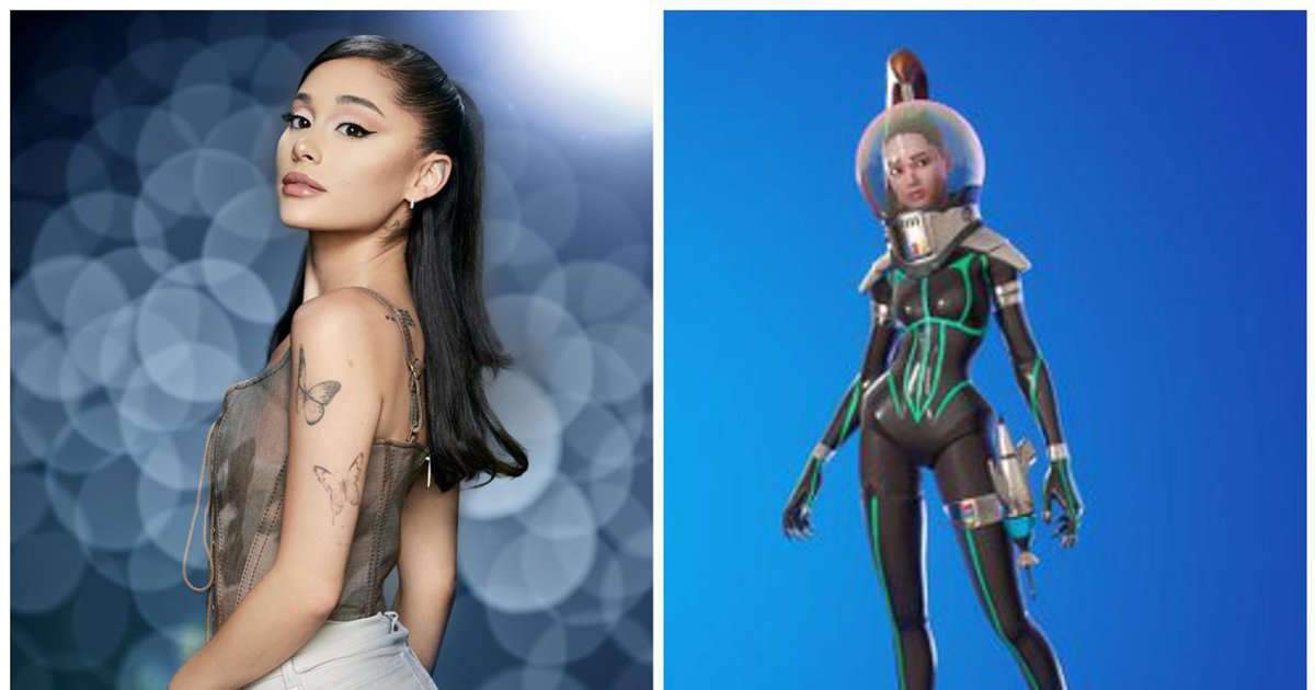 Ariana Grande jest „największym łowcą potworów w galaktyce” w Fortnite