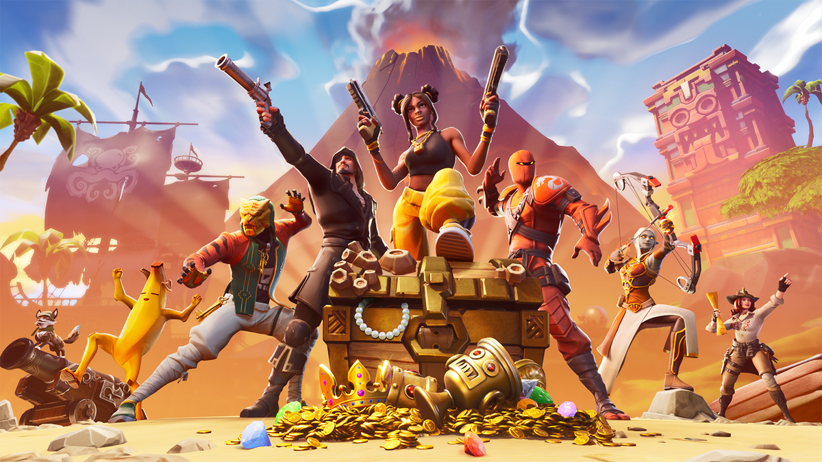 Co się do cholery dzieje?  Epic Games najwyraźniej dodało rozciągliwe limuzyny, prasy Panini i smoki Komodo od czasu, gdy ostatnio grałeś w „Fortnite”, który był zaledwie 2 tygodnie temu