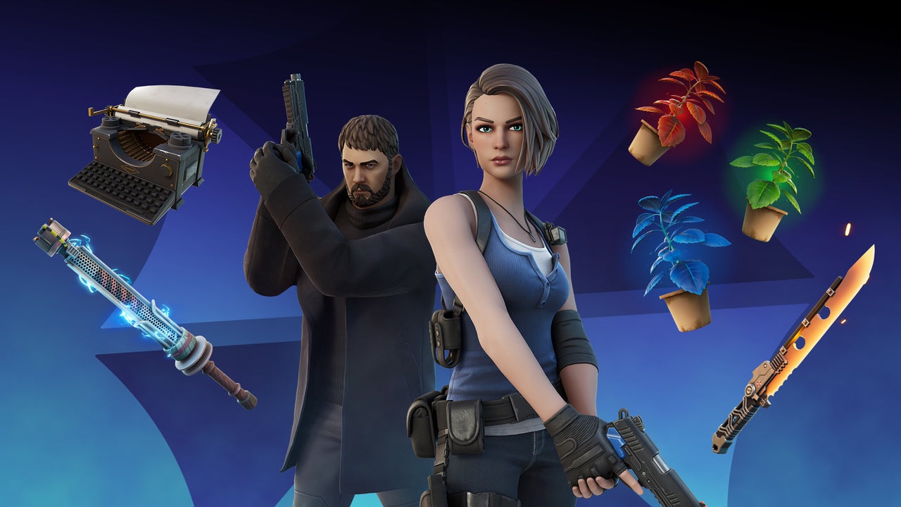 Fortnite dodaje Chrisa Redfielda i Jill Valentine w nowej współpracy Resident Evil