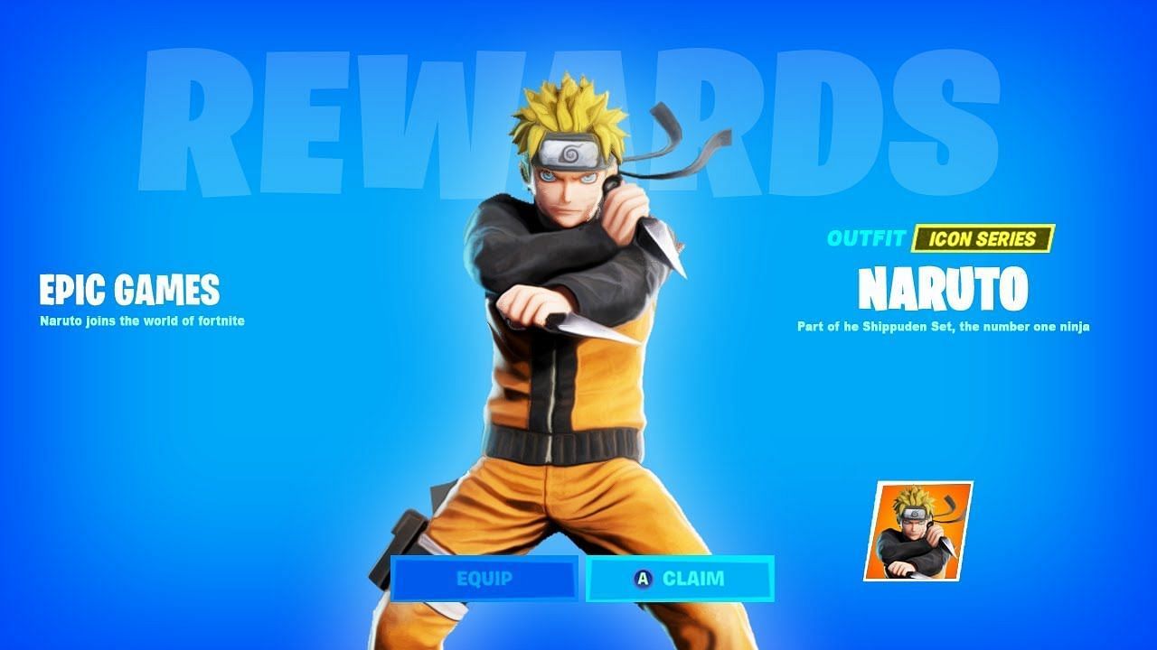 Major Fortnite leak indicate Naruto is finally arriving on the island (Image via Top5Gaming YT on YouTube)
