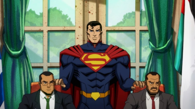 Obejrzyj ten ekskluzywny klip z Supermana niszczącego rzeczy w niesprawiedliwości