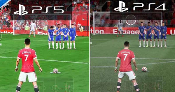 Przeklęte obrazy pokazują, że FIFA 22 wygląda lepiej na PS4 niż na PS5