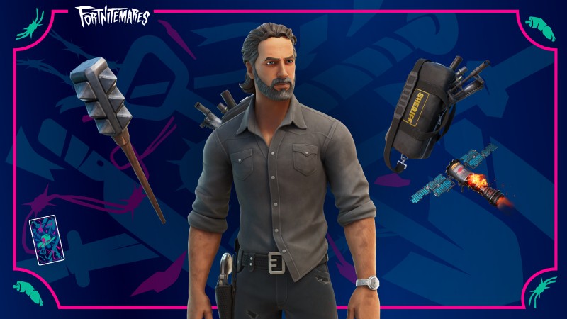 Rick Grimes z The Walking Dead dołącza do Fortnite, Daryl i Michonne Powrót do sklepu z przedmiotami