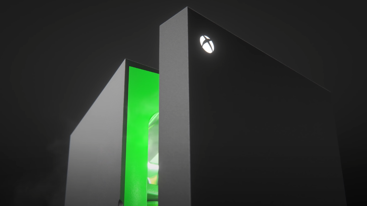 Scalpery sprzedają wyprzedane minilodówkę na konsolę Xbox Series X