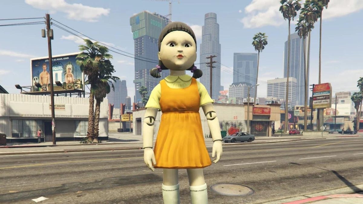 Squid Games od Netflixa przejmuje serwery społeczności GTA 5