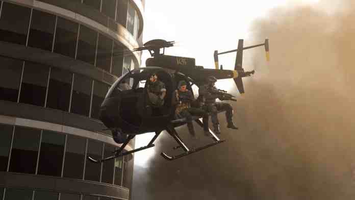 Helikopter szturmowy na Warzone