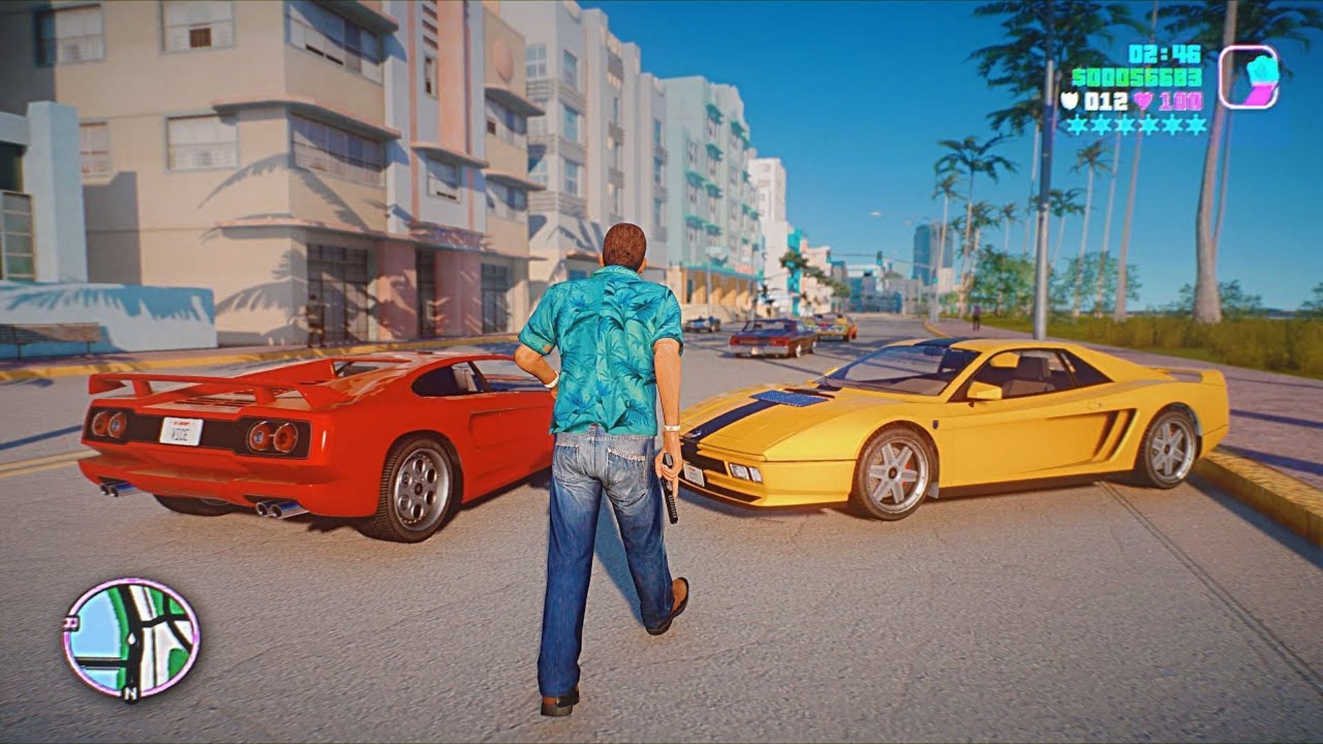 5 GTA Vice City features that will be more exciting in the remastered GTA Trilogy (Image via Youtube @DubStepZz)