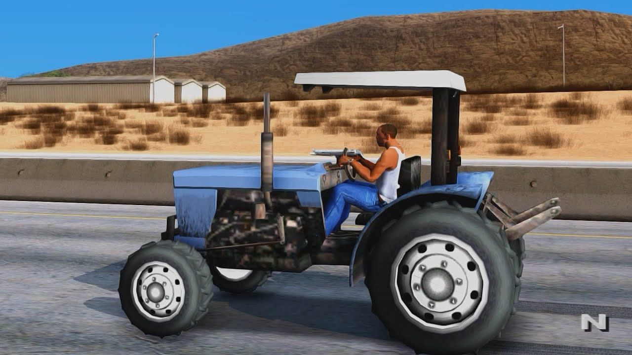 Klasyczny samochód rolnika (zdjęcie za pośrednictwem YouTube @GTA World Modifications)