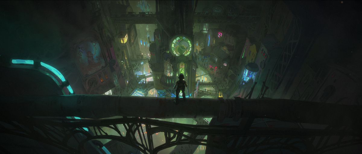 Undercity of Zaun z serialu League of Legends Netflix Arcane
