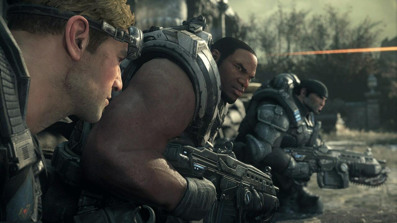 Postacie Gears of War mogą zmagać się z hipokryzją COG, ale nadal utknęli, będąc jej częścią.