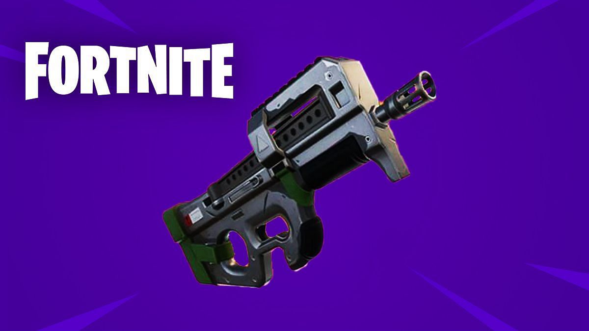The P90 represents the best chance of getting an SMG elimination (Image via Epic Games)
