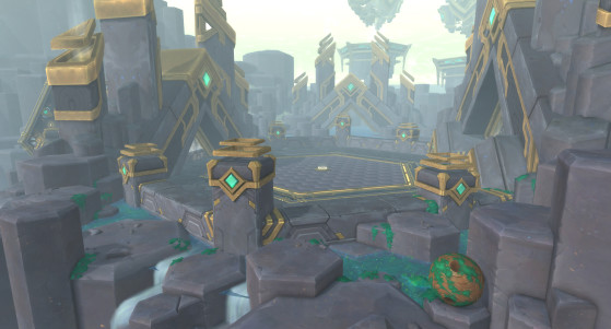 Arène de l'Énigme dans Zereth Mortis.  - World of Warcraft