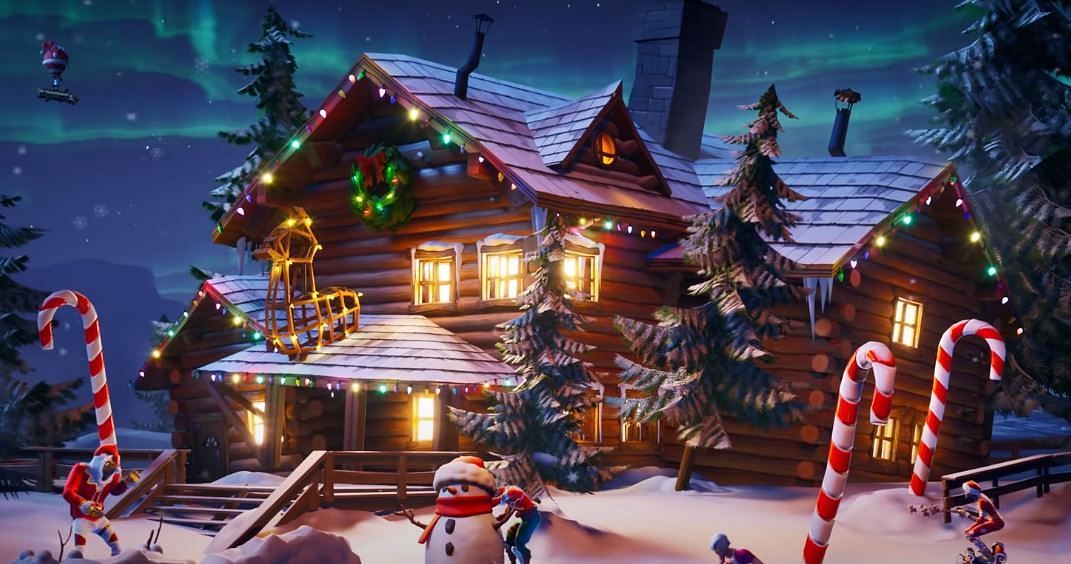 Fortnite Australia and New Zealand threw players off with random coordinates. (Image via Epic Games)