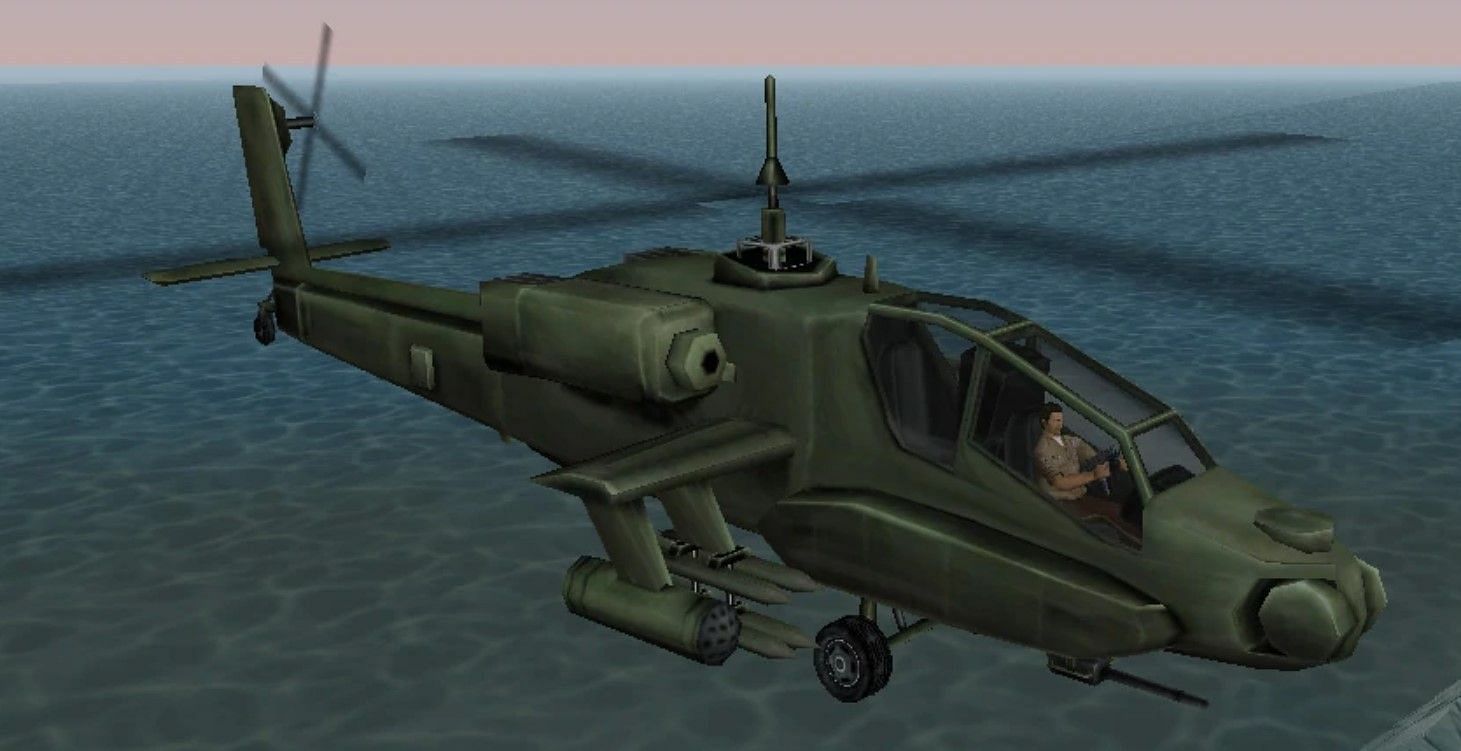 Gracze nie mogli latać helikopterami przed GTA Vice City (zdjęcie za pośrednictwem Rockstar Games)