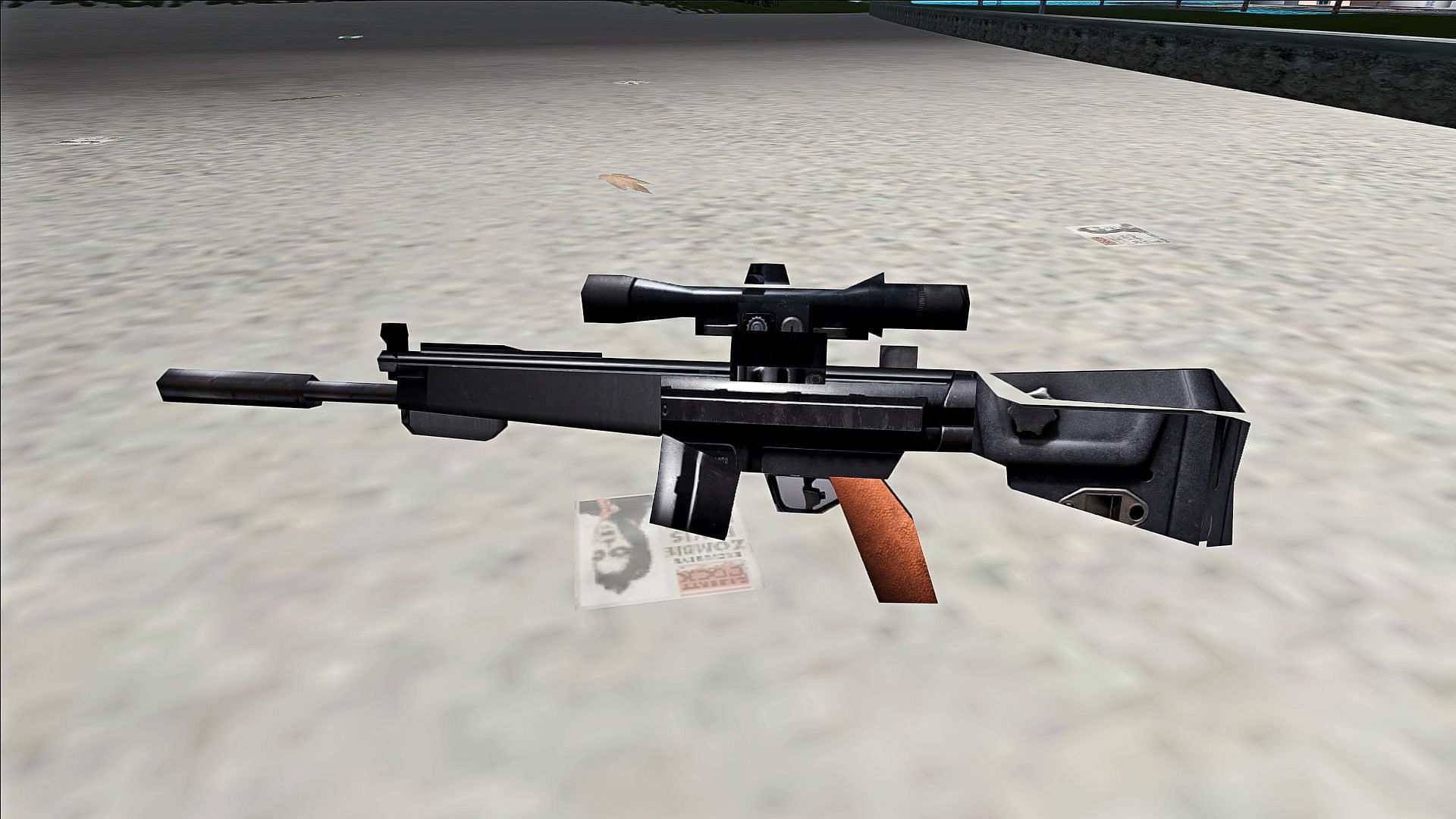 Broń wykorzystuje modele wysokiej jakości w tym modzie (Obraz za pośrednictwem MixMods)