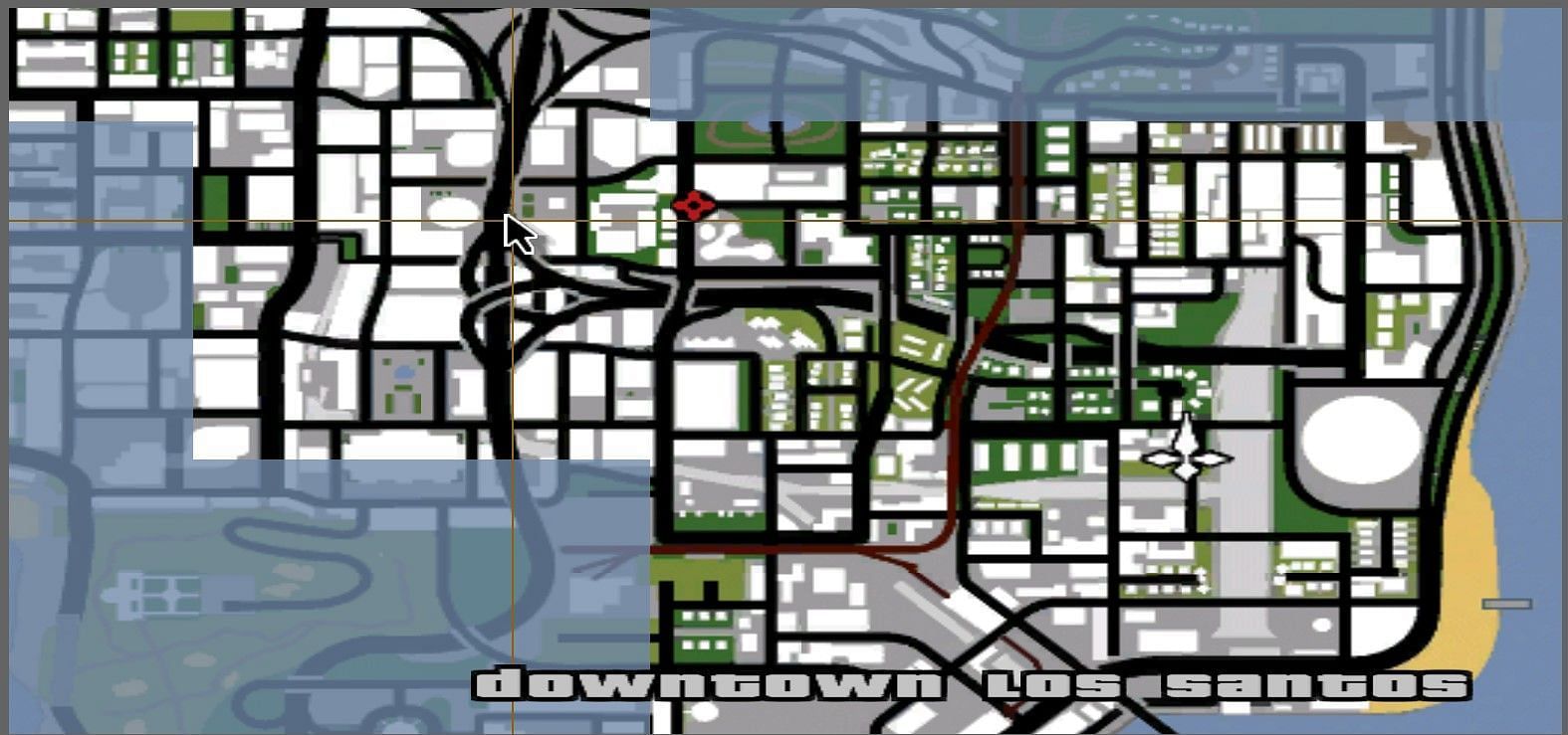 Przykład punktu w GTA San Andreas (zdjęcie za pośrednictwem Rockstar Games)