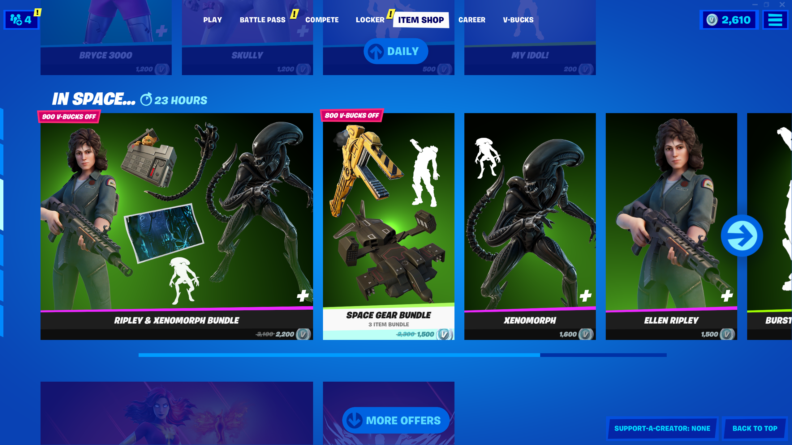 Co jest w sklepie z przedmiotami Fortnite dzisiaj – 16 listopada 2021: Ripley i powrót ksenomorfa