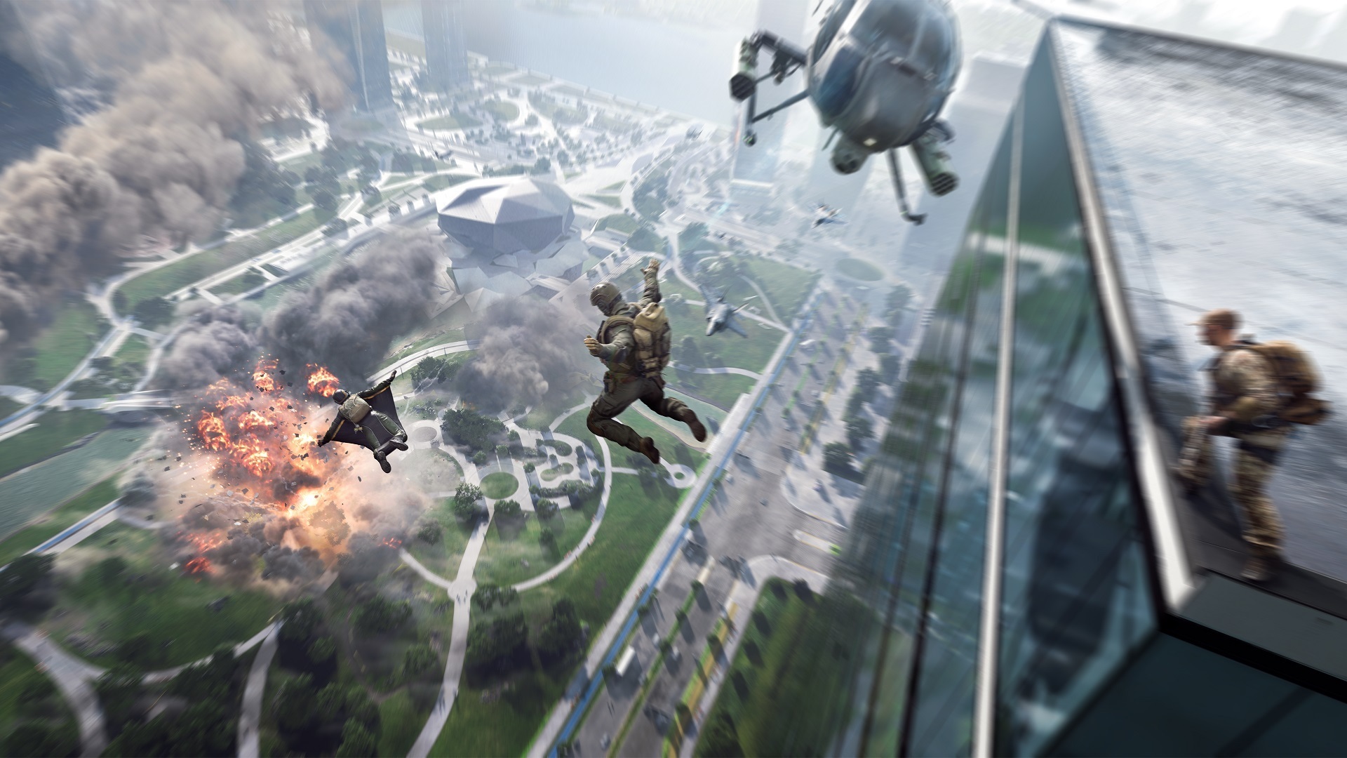 Gracze Battlefield 2024 robią absurdalne rzeczy za pomocą poduszkowców