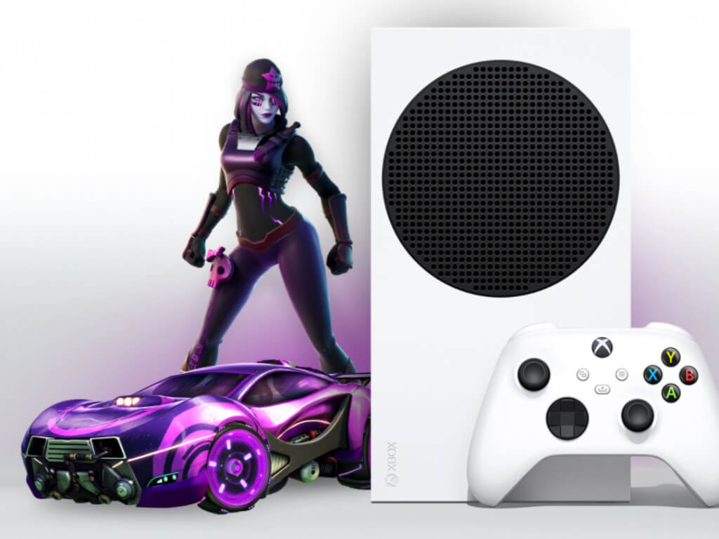 Microsoft announces xbox series s fortnite and rocket league bundle with free goodies - onmsft. Com - november 18, 2021