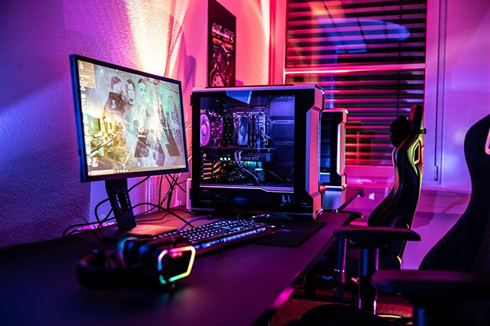 gaming setup