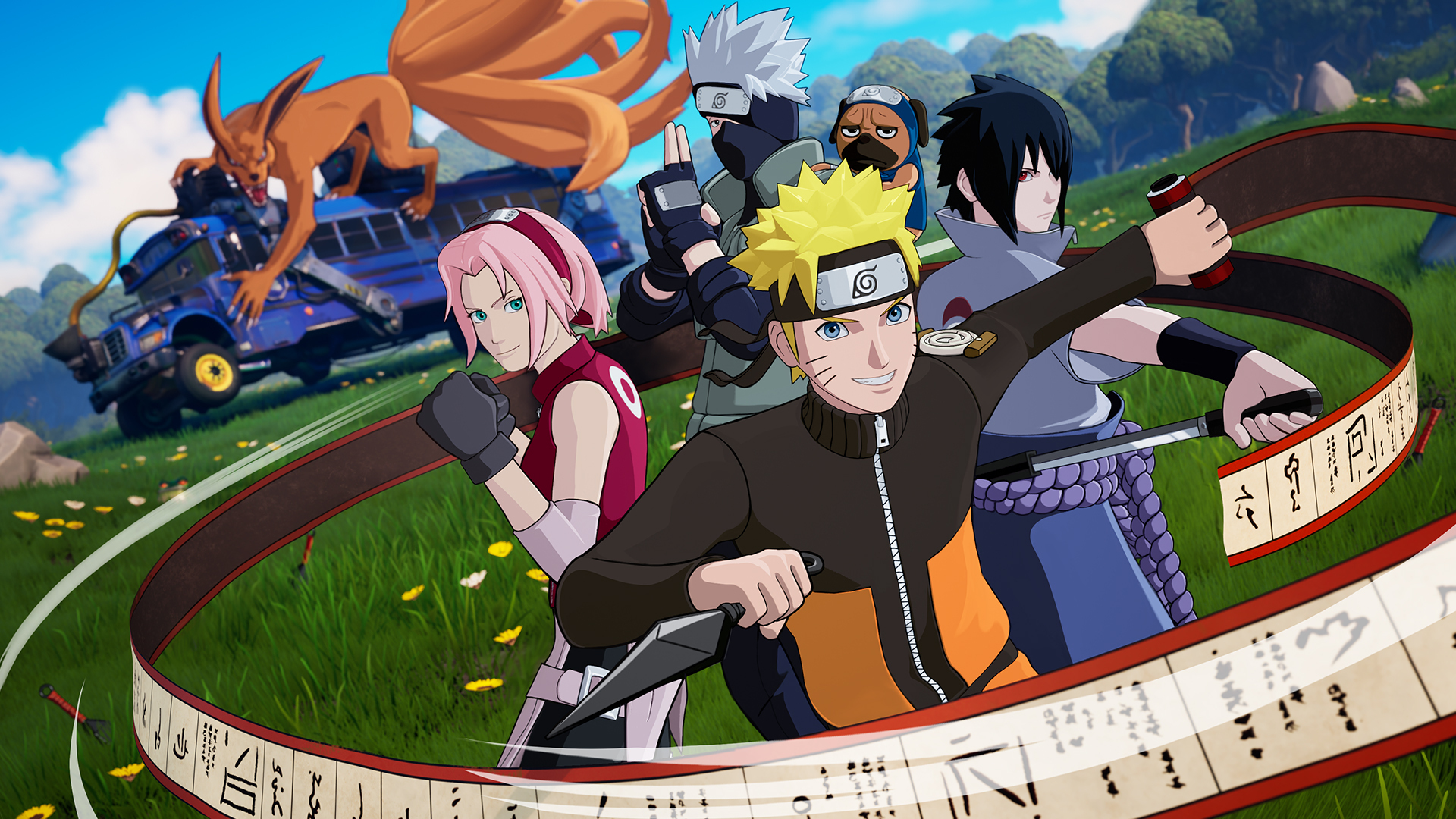 Naruto, Sasuke i Drużyna 7 wchodzą do Fortnite w wydarzeniu crossover Shippuden