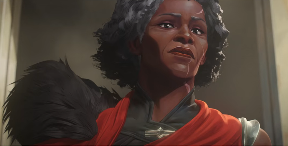 Ambessa Medarda, bezwzględna i onieśmielająca. (Zrzut ekranu dzięki uprzejmości Netflix/Riot Games)