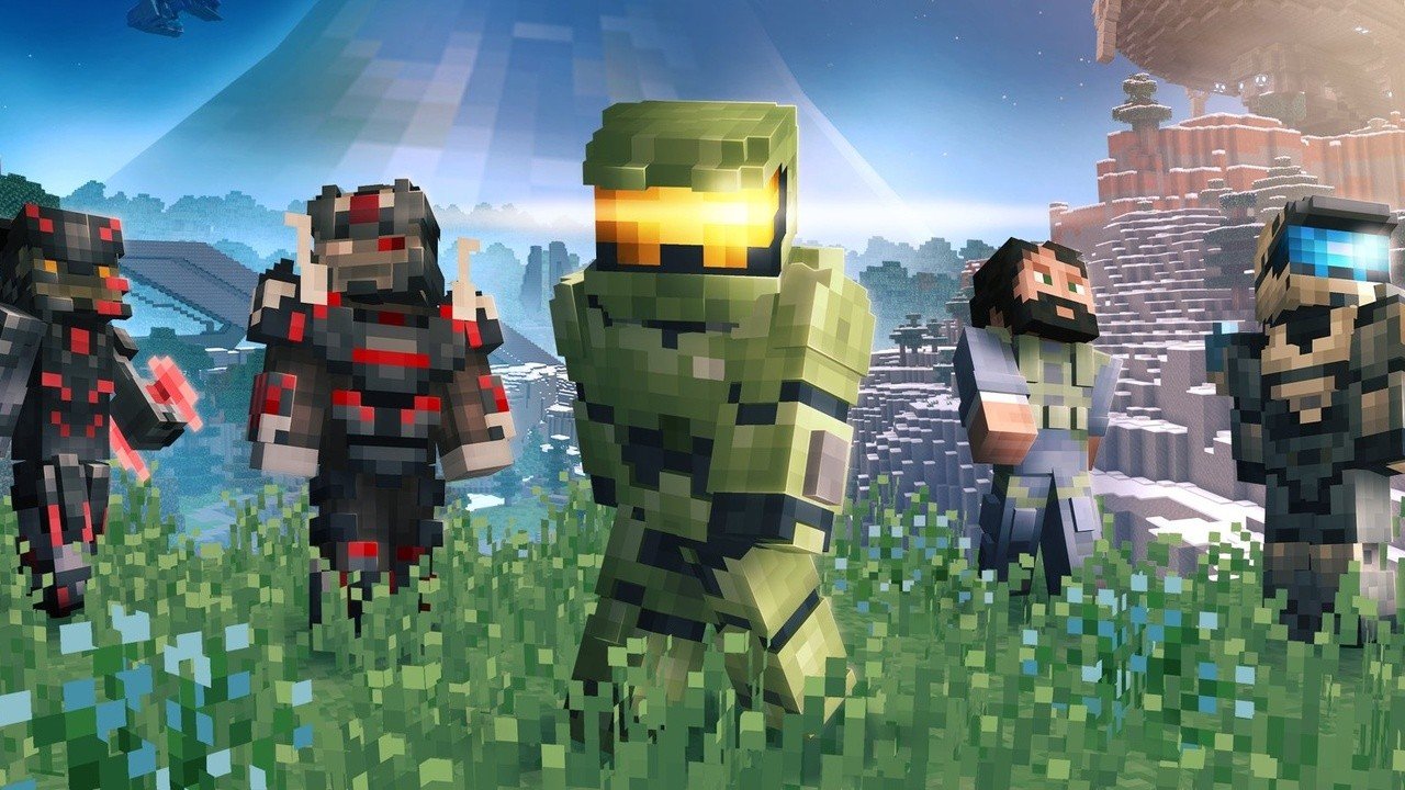 Minecraft świętuje rozpoczęcie kampanii Halo Infinite ośmioma nowymi skórkami