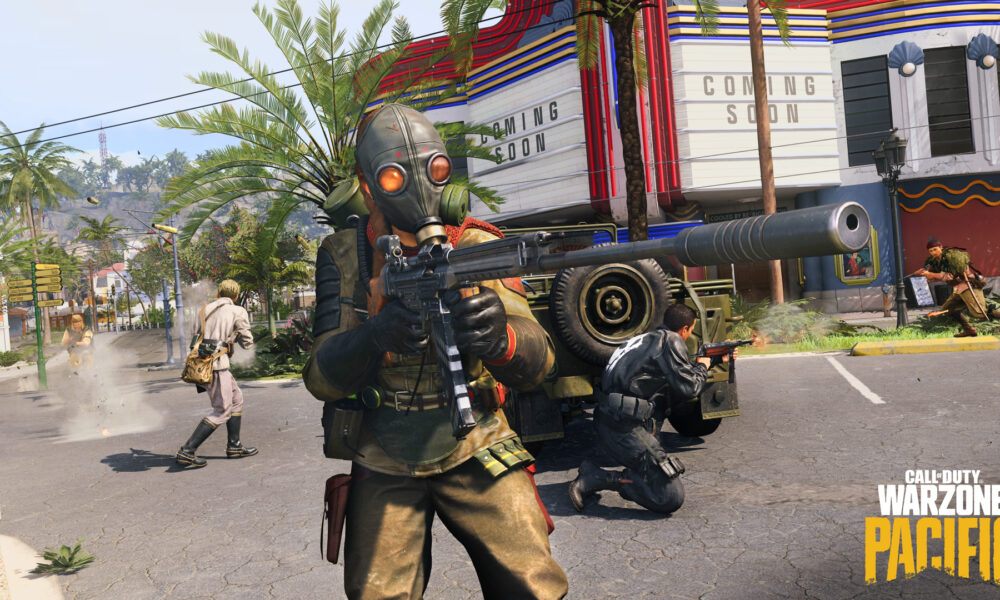 Warzone Pacific player in Caldera