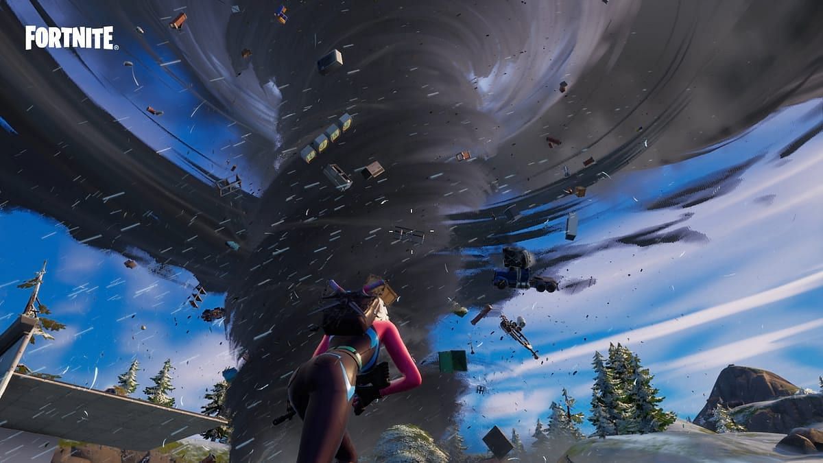 Fortnite is introducing tornadoes to the game very soon (Image via Epic Games)