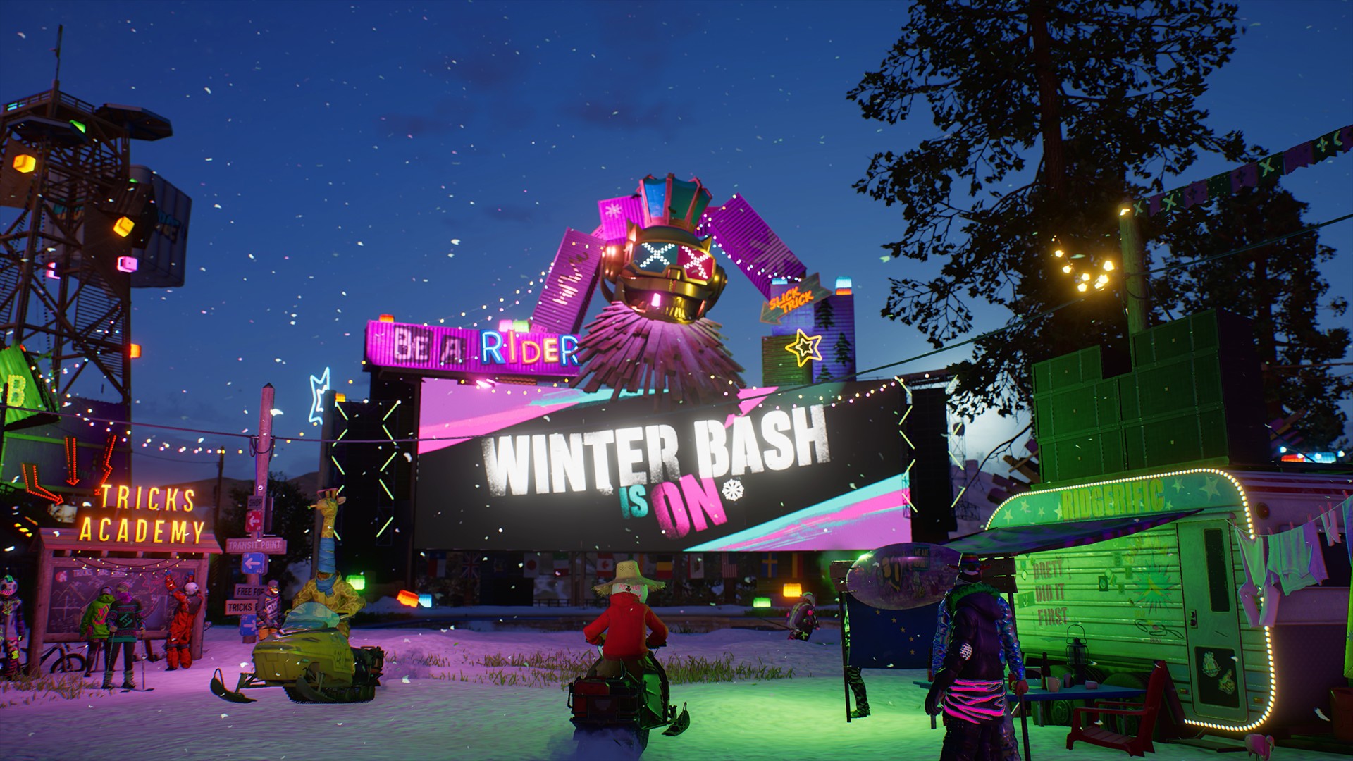Riders Republic rozpoczyna sezon 1: Winter Bash