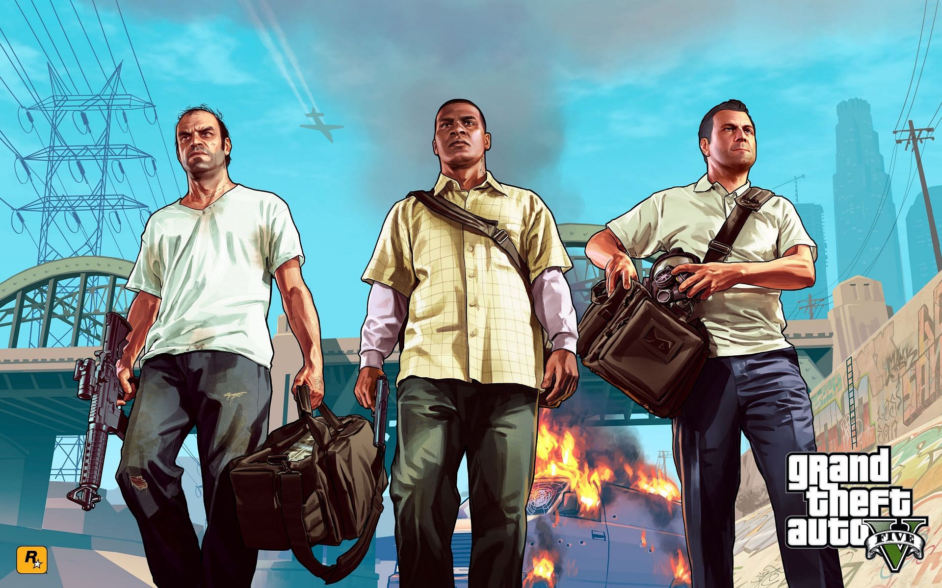 Apokalipsa w stylu GTA 5 mogła być interesująca (zdjęcie za pośrednictwem Rockstar Games)