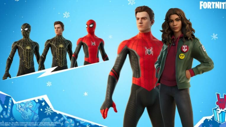 No Way Home Zendaya Tom Holland Skórki Spider-Mana
