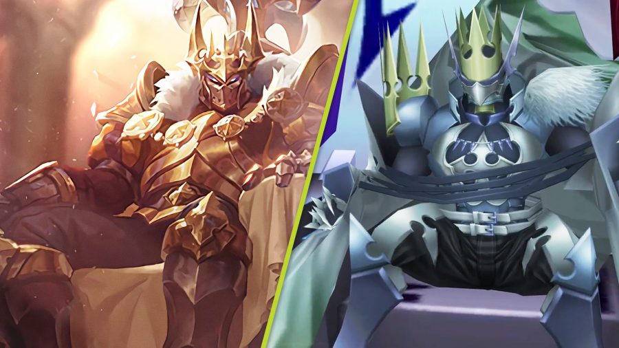 lol-champions-franczyzy-mordekaiser-królestwo-serca Mordekaiser LoL-a obok Xemnas z Kingdom Hearts 2