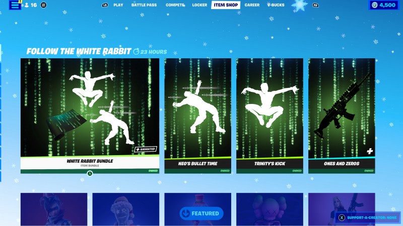 Co nowego w Fortnite dzisiaj: teasesy z Matrix Neo i Trinity