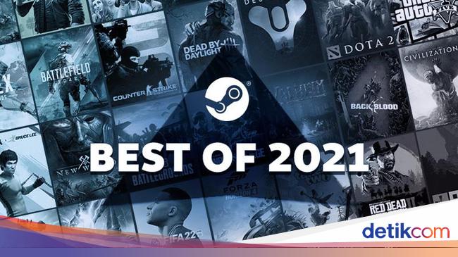 Daftar Game Paling Laris Dimainkan Selama 2021 na Steam